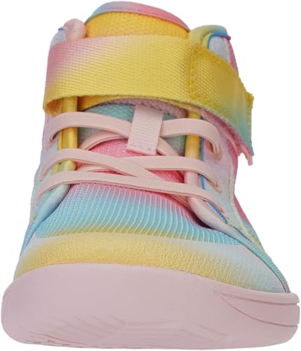 WHITIN Kids/Toddler Wide Barefoot Shoes | Classic High Top Sneakers for Girls/Boys | Freedom of Foot Movement | Natural